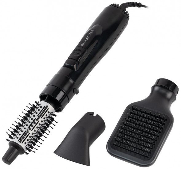 Прибор для укладки волос LUMME LU-1019 васильковый(фен-щетка)