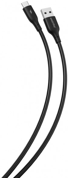 Кабель SMARTBUY (iK-3112-S25b) S25 Type C черный, 3А, soarer,TPE,1 м