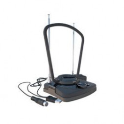 Антенна комнатная REFLECT LINK RA-337-DX (активная, МВ-ДМВ, с б/п, 33 дБи, коробка)