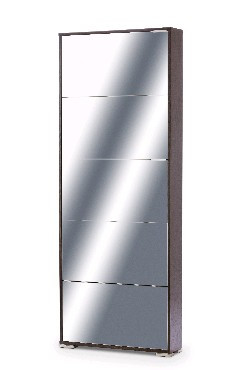 Обувница VENTAL VIVA 5 S венге (зеркальная)