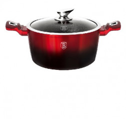 Кастрюля BERLINGER HAUS ВН-1627N Black-burgundy Metallic Line 2,5л