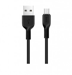 ИНТЕРФЕЙСНЫЙ КАБЕЛЬ HOCO (6957531068945) X20 USB (m)-microUSB (m) 3.0м - черный