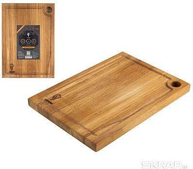 Доска LEONORD Доска 32*23*2 см (дуб) (986063) LEONORD Доска 32*23*2 см (дуб) (986063)