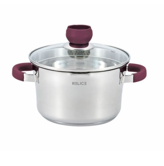 Кастрюля с крышкой RELICE RL-1002