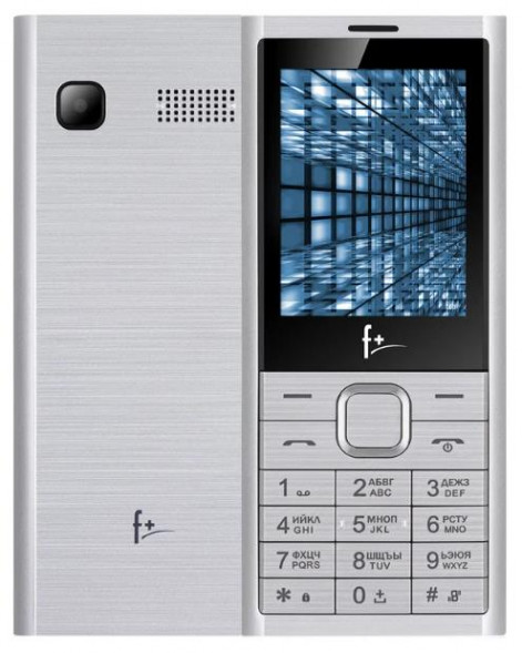 Телефон мобильный F+ B280 Silver