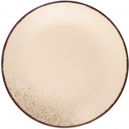Тарелка DOMENIK Тарелка десертная OH SPLASH бежевый 19см DMD182