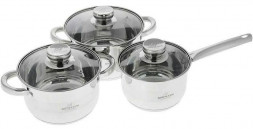 Набор посуды BOHMANN BH - 06-175 /ст/к/2,1л;2,9л;3,9л/дно 5-ти шаговое (х4)