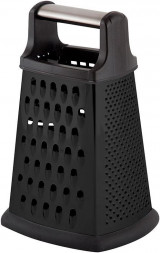 Терка MALLONY Терка четырехгранная ESPERTO NERO, цвет: черный, высота 20 см (нерж.сталь, ТПР) (310875)