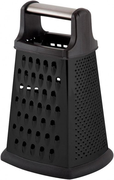 Терка MALLONY Терка четырехгранная ESPERTO NERO, цвет: черный, высота 20 см (нерж.сталь, ТПР) (310875)