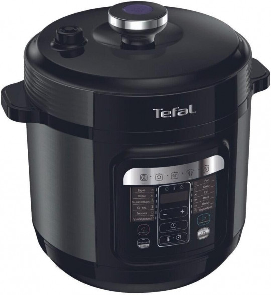 TEFAL Мультиварка-скороварка Home Chef CY601832, 1000Вт, черный 7211004337