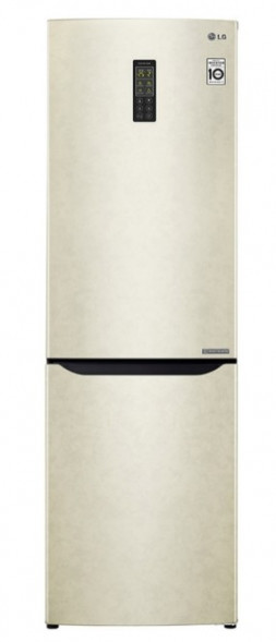 Холодильник LG GA-B419SEUL 354л. бежевый