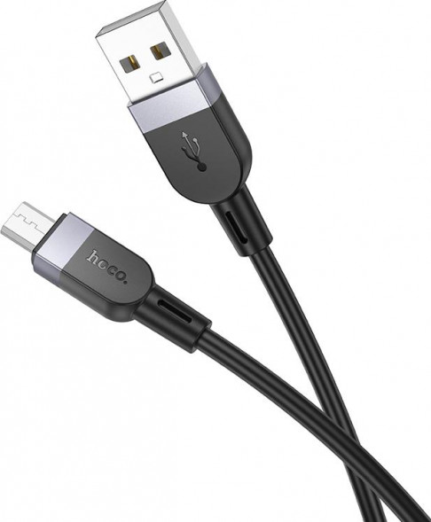 Кабель HOCO (6942007636223) X109m 2.4A USB-microUSB 1 m черный