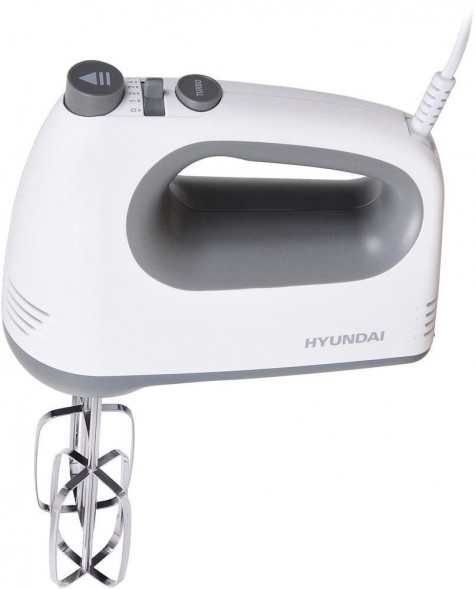 Миксер HYUNDAI HYM-H4501 500Вт белый/серый