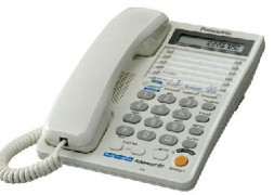 Телефоны проводные PANASONIC KX-TS2368RUW