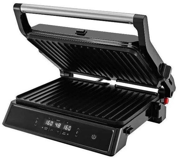Электрогриль KITFORT КТ-3682 2000Вт черный/серебристый