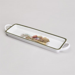 LEFARD БЛЮДО С РУЧКАМИ &quot;FAMILY HOUSE&quot; ПРЯМОУГ. 42*12*3,5 СМ (КОР=16ШТ.) 263-1320