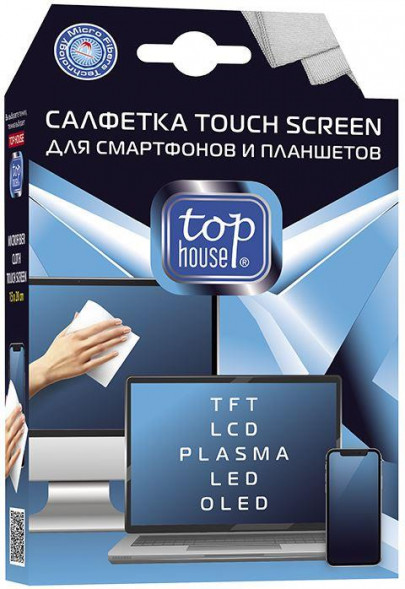 TOP HOUSE Салфетка TOUCH SCREEN, 15х20 см