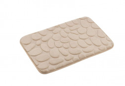 Коврик для ванной РЫЖИЙ КОТ Коврик для ванной &quot;Stone&quot;, 40*60 см, цвет-бежевый (102514)