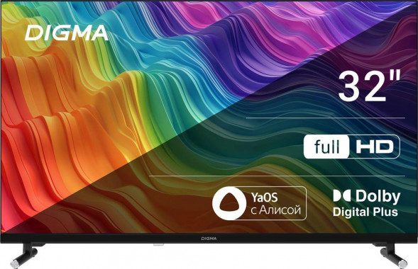 LED-ТЕЛЕВИЗОРЫ DIGMA DM-LED32SBB33 FHD SMART Яндекс