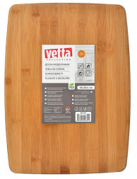Доска разделочная VETTA Гринвуд Доска разделочная бамбук 38х28х1,0см H-1555 851-135