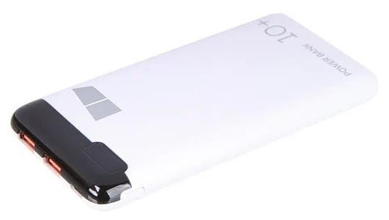 Зарядное устройство MORE CHOICE (4627151197647) PB32S-10 White 10000mAh