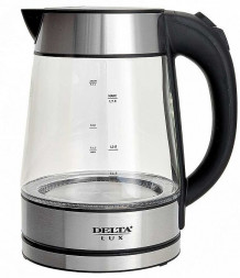 Чайник электрический DELTA LUX DE-1004 стекло