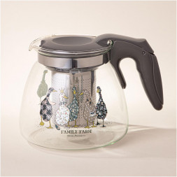 Чайник заварочный AGNESS 885-106 FAMILY FARM 900мл