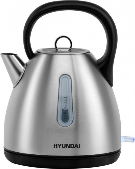 HYUNDAI HYK-S3602 1.7л. 2000Вт серебристый/черный (нержавеющая сталь)