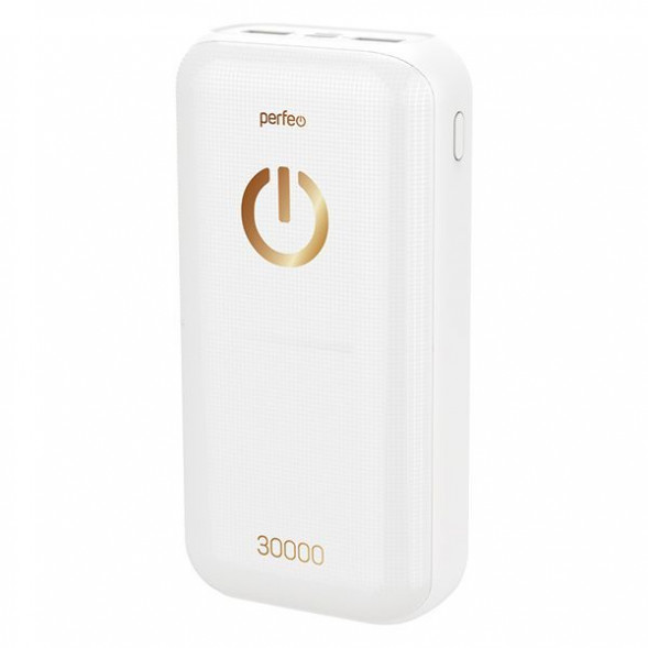 зарядное устройство PERFEO (PF_B4301) SPLASH - 30000 mah, белый