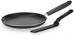RONDELL Сковорода блинная Pancake frypan RDA-1408 круглая 22см покрытие: Xylan Plus ручка несъемная (без крышки) черный