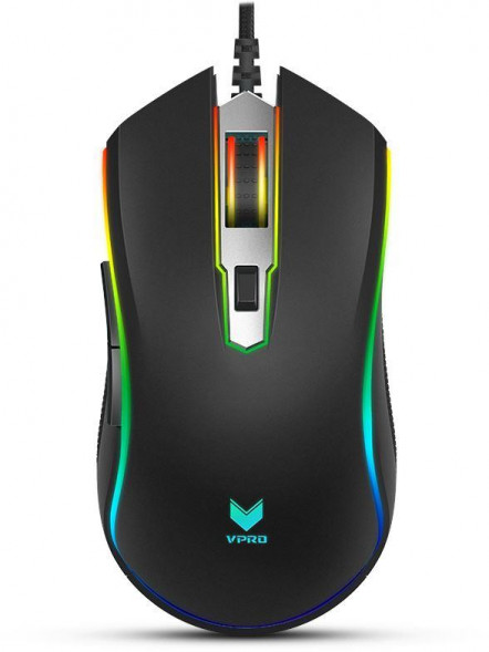 Мышь проводная RAPOO V25S Black