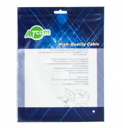 Патч-корд ATCOM (AT9410) Патч-корд UTP, литой, RJ45, Cat.6, 2м зеленый