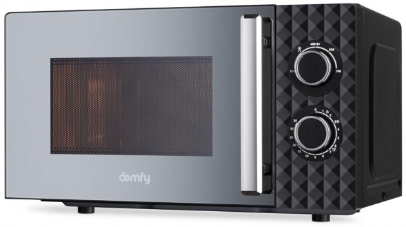 Микроволновая печь DOMFY DSB-MW102, 700Вт, 20л, черный