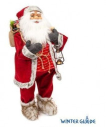 Фигурка новогодняя WINTER GLADE M40 Санта Клаус 80 см