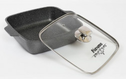 Жаровня МЕЧТА 38701 Гранит 26х26 см