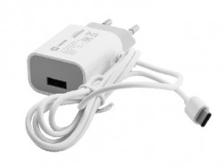 Cетевое ЗУ HARPER WCH-5118 СЗУ 2.1A + кабель TYPE-C белый
