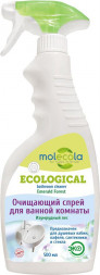 Очищающий спрей для ванной комнаты MOLECOLA Очищающий спрей для ванной комнаты Изумрудный лес 500 мл, 9035
