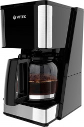 Кофеварка VITEK VT-8384 (MC) черный/серебро