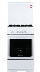 Газовая плита DE LUXE 5040.37г(кр) белый
