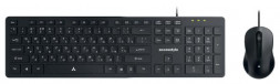 Клавиатура+мышь ACCESSTYLE KM201-OC Dark Gray