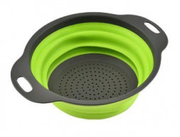 Дуршлаг складной BRADEX TK 0350 Дуршлаг складной круглый 2,4л зеленый