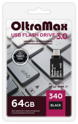 USB-флэш OLTRAMAX OM-64GB-340-Black 3.0