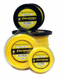 Леска для триммера CHAMPION C5024 - корд трим. Star 2.0мм* 15м (звезда)