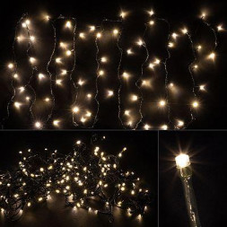 Электрогирлянда ВОЛШЕБНАЯ СТРАНА Электрогирлянда светодиодная LED100-8-WW (106175)