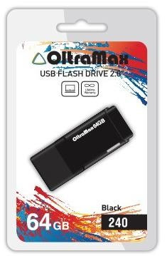 USB флэш-накопитель OLTRAMAX OM-64GB-240-черный