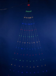 Гирлянда UNIEL (UL-00007284) ULD- E0200-200/STA MULTI IP44 Гирлянда светодиодная