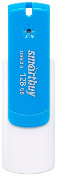 Флэш-напокитель SMARTBUY (SB128GBDB-3) UFD 3.0/3.1 128GB Diamond Blu