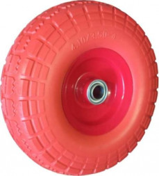 Колесо LWI Полиуретановое колесо 4.10/3.50-4 d20мм арт. 26-20ПУ