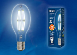 ЛАМПЫ СВЕТОДИОДНЫЕ (ЦОКОЛЬ - E27, Е40) UNIEL (UL-00003760) LED-ED90-30W/NW/E40/CL GLP05TR