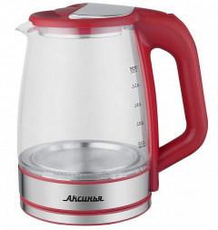 Чайник электрический АКСИНЬЯ КС-1006 красный